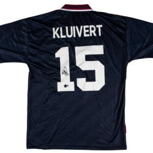 Patrick Kluivert Signed Ajax Home Jersey - Beckett