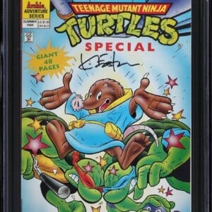 Teenage Mutant Ninja Turtles Giant Size Special #9 (1994 Archie) 1 Book – CGC Signature Series 9.8 – Jeff Smith Cover, Signed by Kevin Eastman
