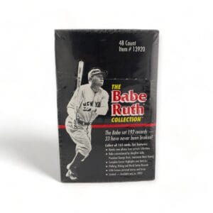 1992 The Babe Ruth Collection Baseball Box 48 Packs Wax Sealed Sealed Mega Cards