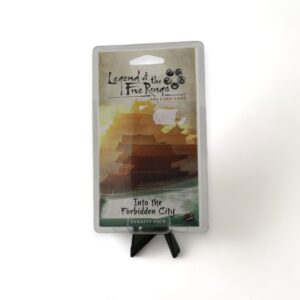 2017 Legend Of The Five Rings Into The Forbidden City Card Game- Wax Sealed Box FFG