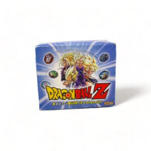 Dragon Ball Z 5 Metal Gliders + Checklist Wax Sealed Box