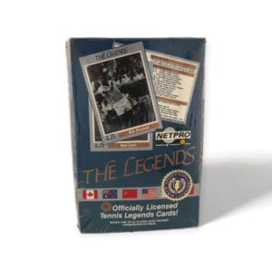 1991 NETPRO The Legends Tennis Legends Cards 40 Packs Wax Sealed Box