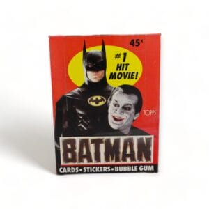 1989 TOPPS Batman #1 Hit Movie! Cards - Wax Sealed Box