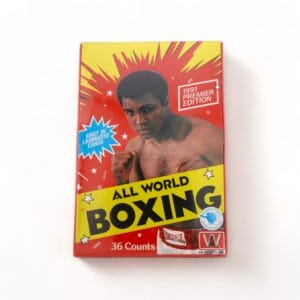 1991 AW SPORTS All World Boxing Premier Edition Wax Sealed Box