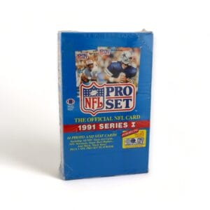 1991 Football Series 1 Trading Cards Wax Sealed Box PRO SET