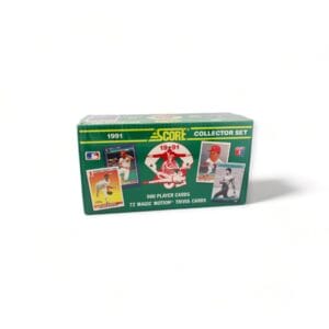 1991 Major League Baseball Collector Set Wax Sealed Box SCORE