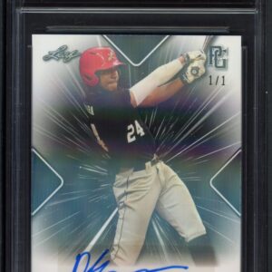 2021 LEAF #BA-DG1 DIEGO GUEVARA PERFECT GAME NATIONAL SHOWCASE SOC POP1