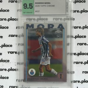 2025 Topps Chrome Rodrigo Mora #137 - MT-GEM MT 9.5