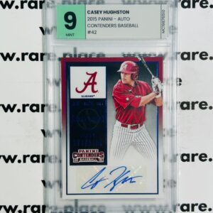 2015 Panini - Auto Casey Hughston Conteders Baseball #42