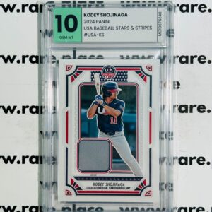 2024 Panini Kodey Shojinaga USA Baseball Stars & Stripes #USA-KS GEM MT 10