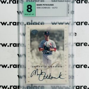 1996 Donruss - Auto Mark Petkousek Near MT-MT 8