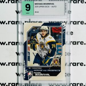 2011 Upper Deck — Auto Michael Bournival #44
